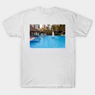 Solana Hotel Swimming Pool Benidorm Spain T-Shirt